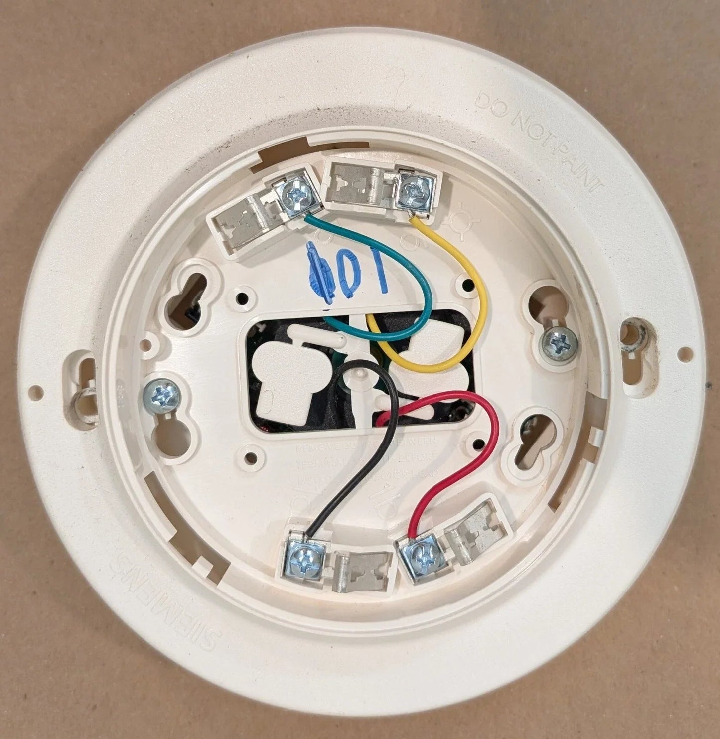 Siemens ADBH - 11 Audible Fire Detector Mounting Base - Used - Fire Protection Parts