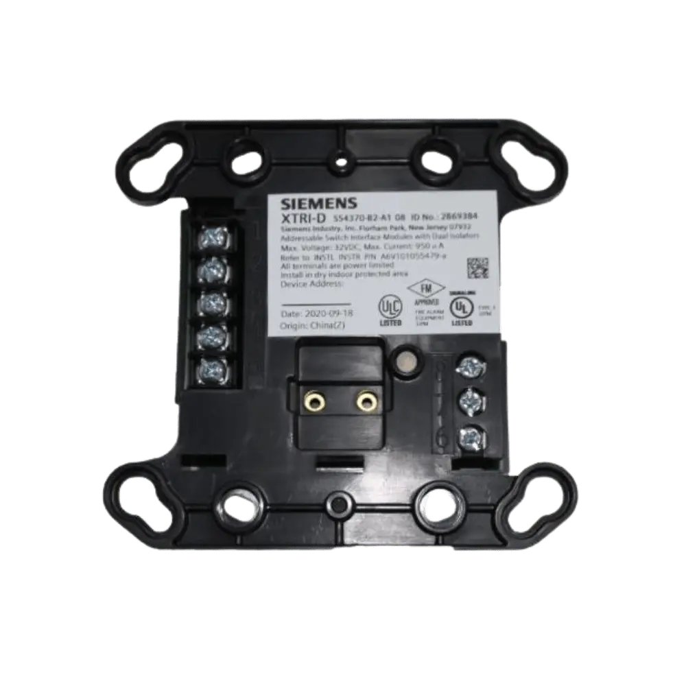 Siemens XTRI-D Dual Interface Module - Fire Protection Parts