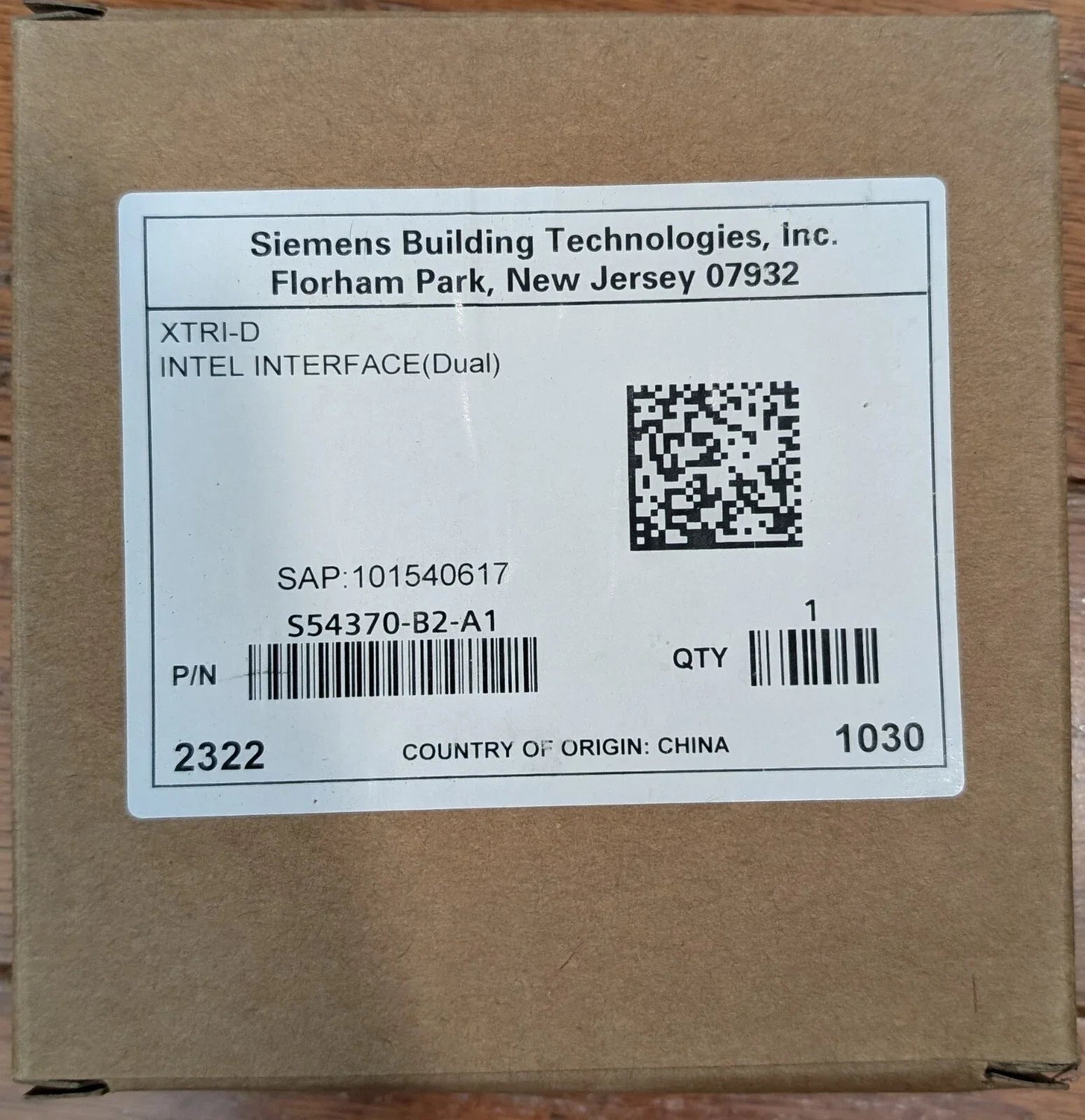 Siemens XTRI - D Dual Interface Module - Fire Protection Parts