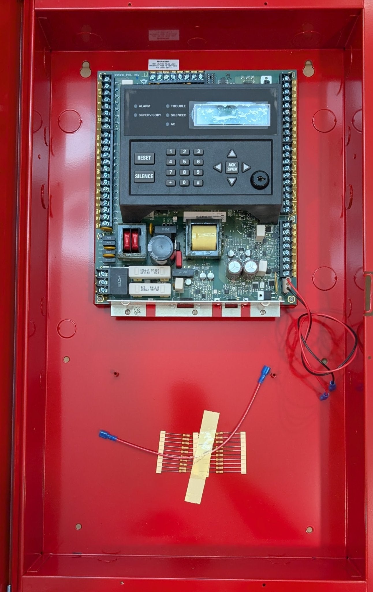 Silent Knight SK - 5208 Fire Alarm Control Panel - Fire Protection Parts