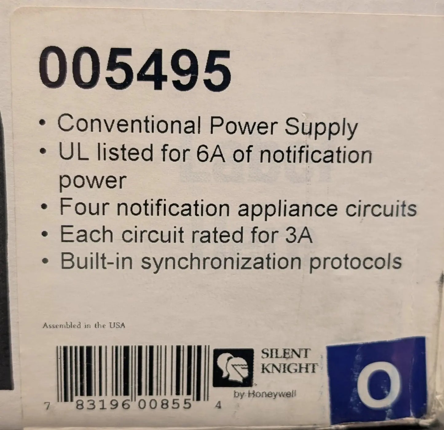 Silent Knight SK-5495 Distributed Power Module by Fredland Supply Company