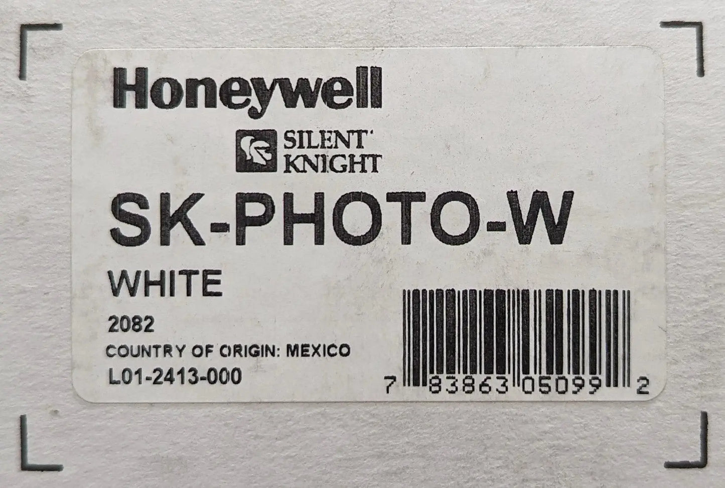 Silent Knight SK-PHOTO-W Smoke Detector by Fredland Supply Company