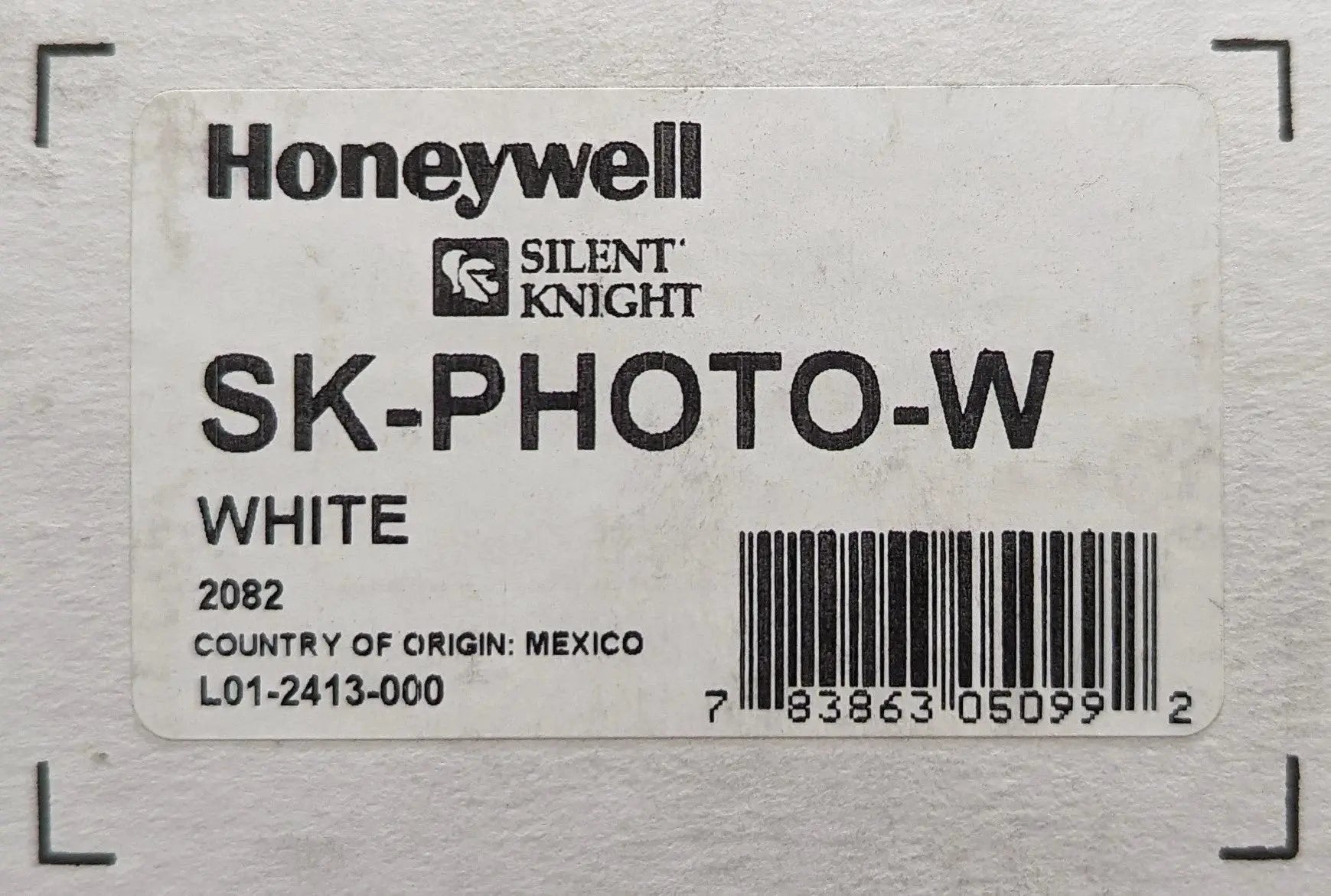 Silent Knight SK-PHOTO-W Smoke Detector by Fredland Supply Company