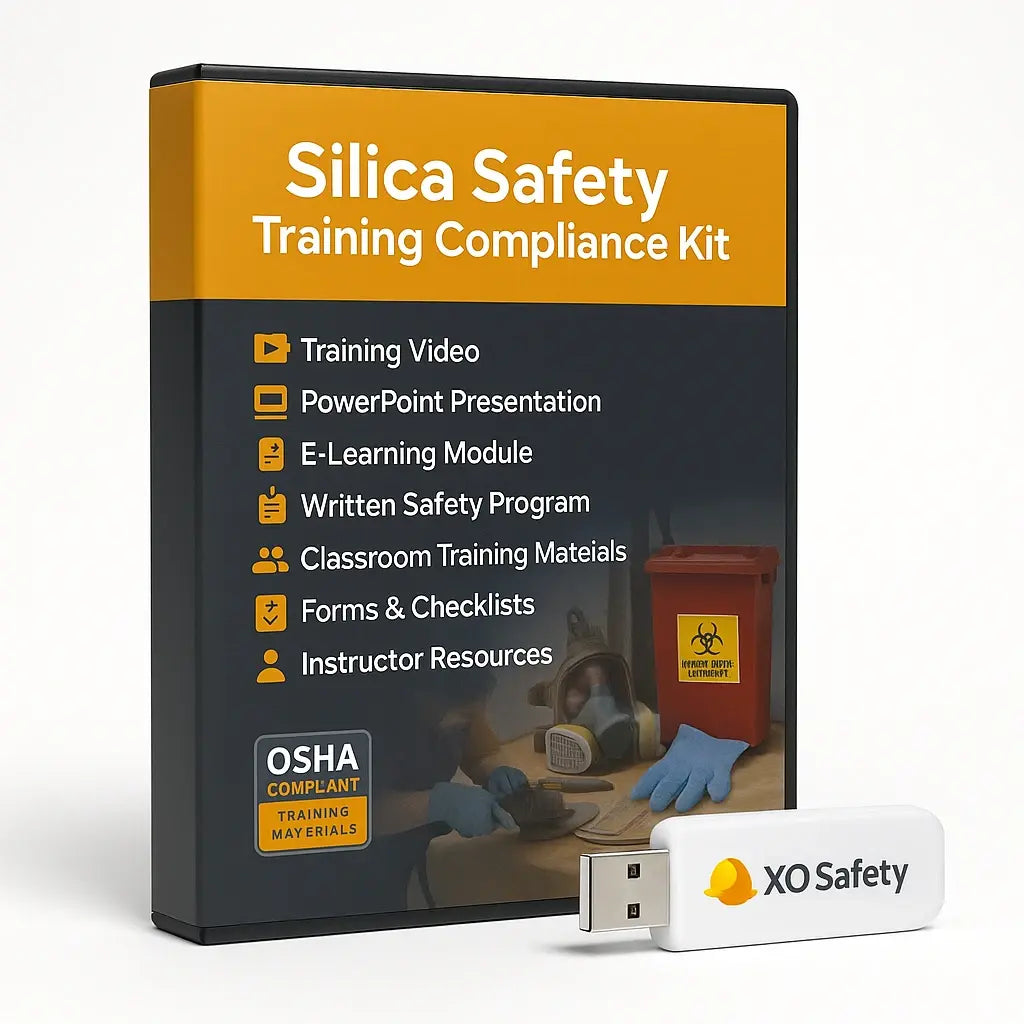 Silica for Construction Safety Compliance Kit by XO Safety
