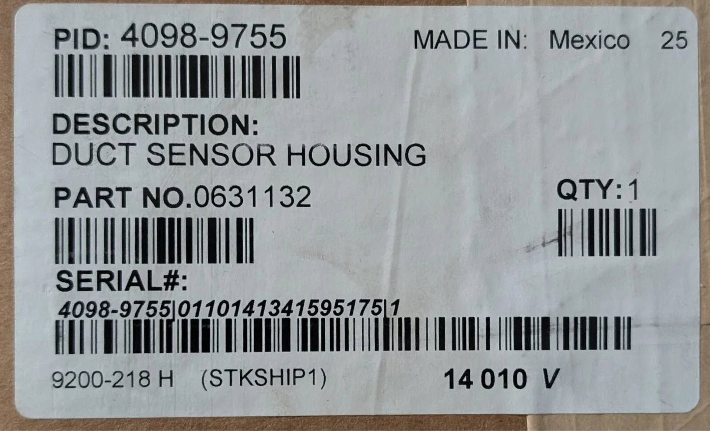 Simplex 4098 - 9755 Duct Detector - Fire Protection Parts