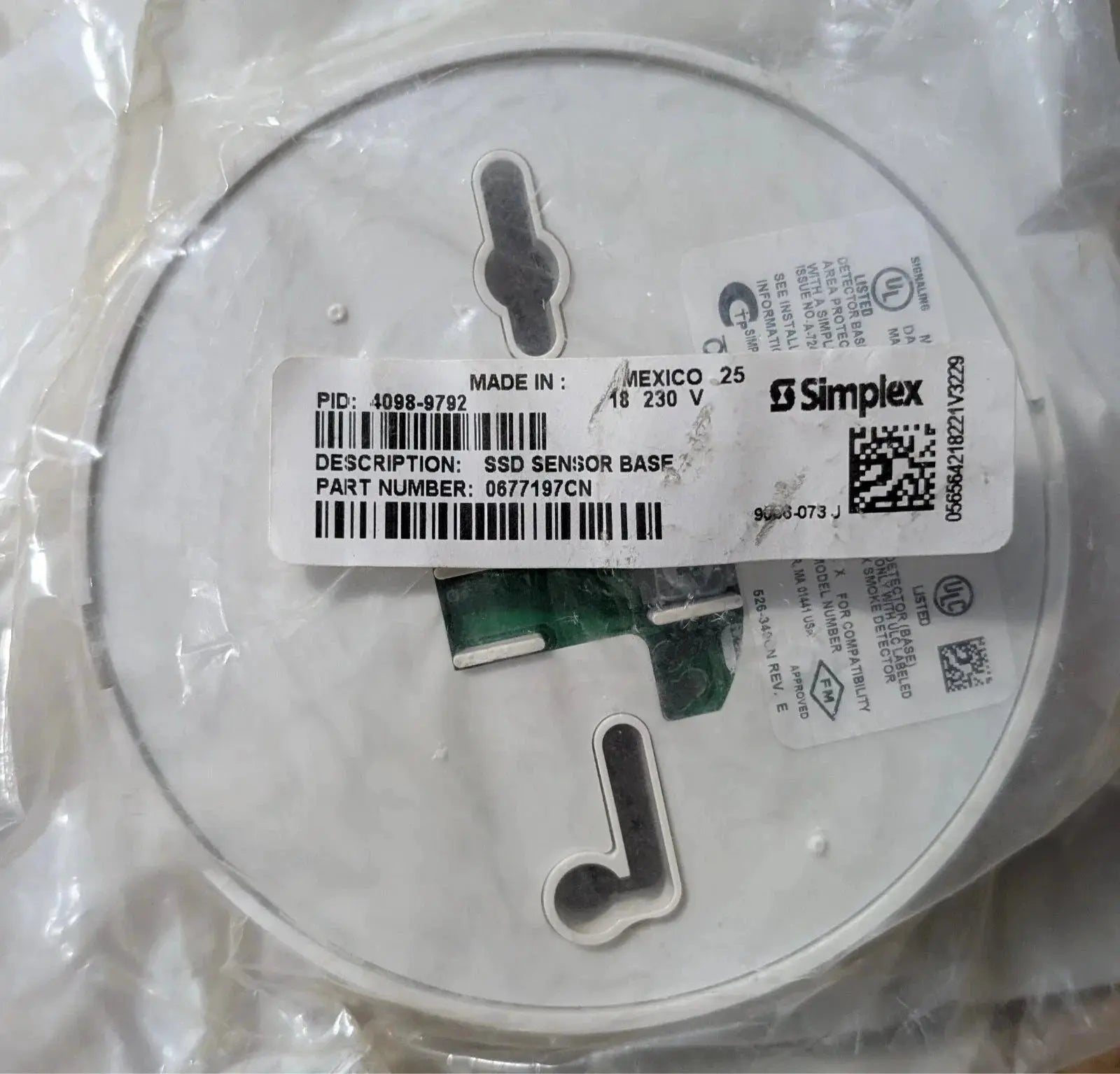 Simplex 4098-9792 Smoke Detector Base by Fredland Supply Company