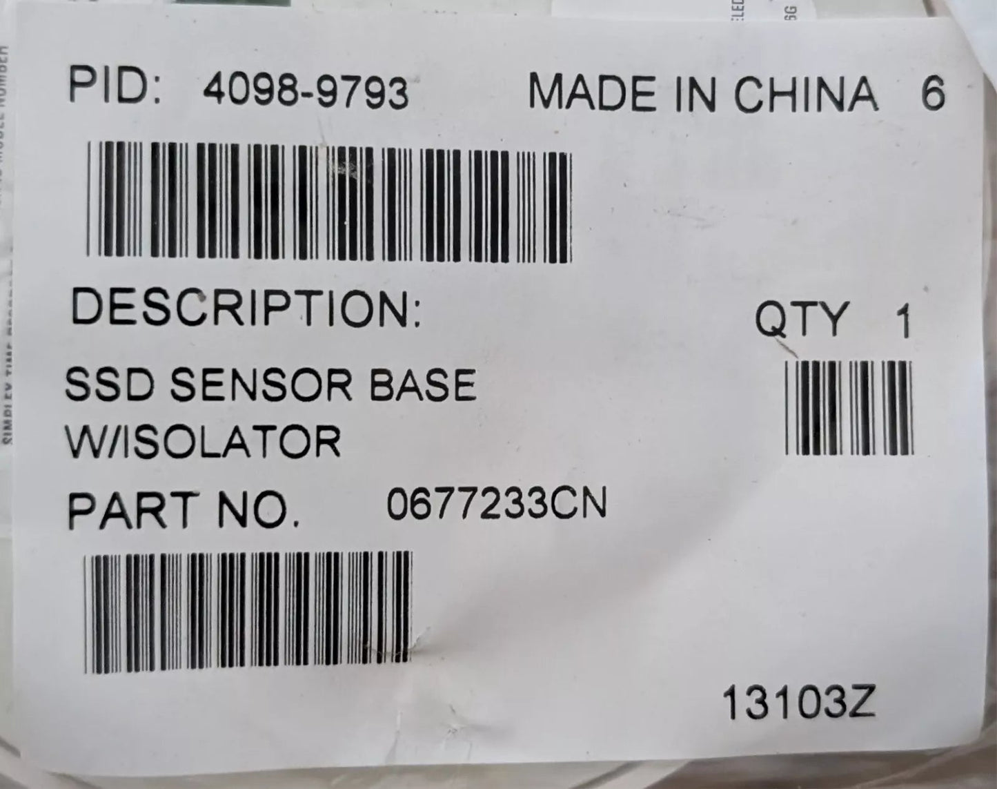 Simplex 4098 - 9793 SSD Sensor Base with Isolator - Fire Protection Parts