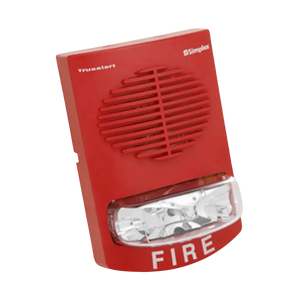 Simplex 4906-9251 Wall Speaker Strobe - Red by Fredland Supply Company