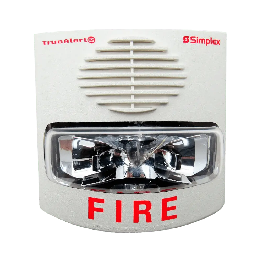 Simplex 49AV-WWF Wall Horn Strobe - White by Fredland Supply Company