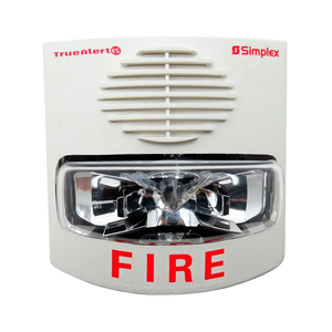 Simplex 49AV-WWF Wall Horn Strobe - White by Fredland Supply Company