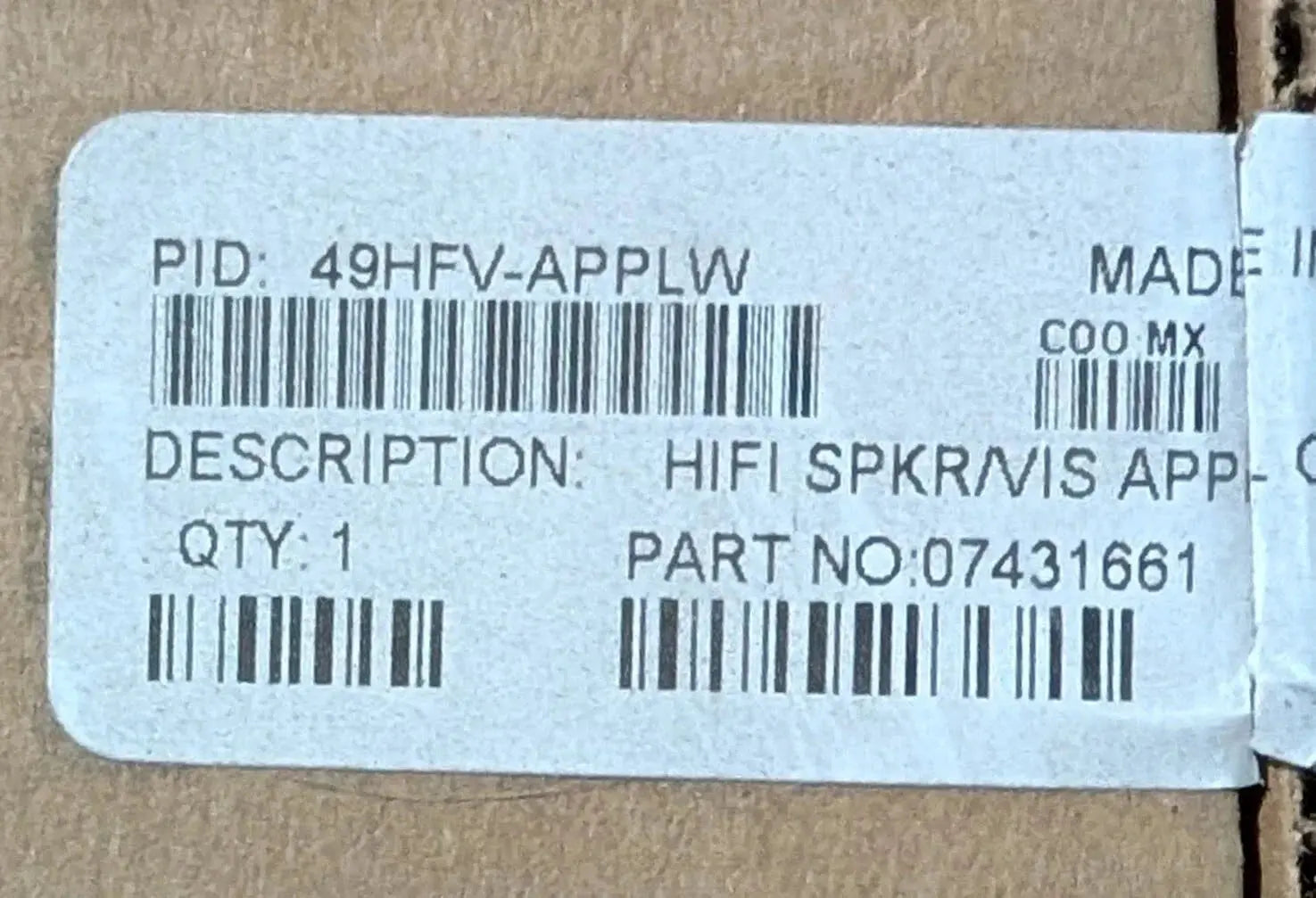 Simplex 49HFV-APPLW Wall Mount Speaker Strobe by Fredland Supply Company