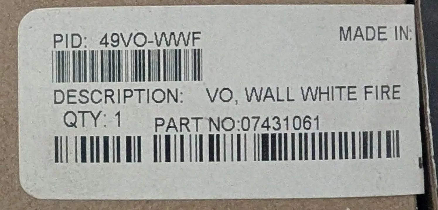 Simplex 49VO - WWF Wall Mount Addressable Strobe - Fire Protection Parts