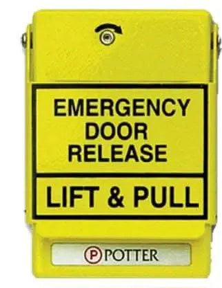 Single Action SPST Yellow Pull Station for Fire Safety by Fire Protection Parts