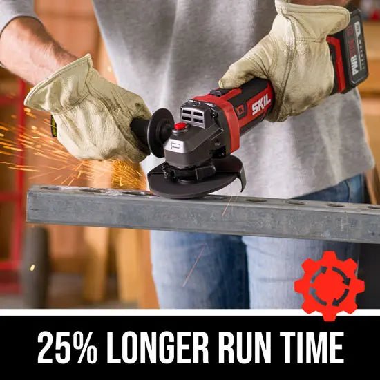 SKIL AG2907 - 00 PWR CORE 20™ Brushless 20V 4 - 1/2 IN. Angle Grinder (Tool Only) - Fire Protection Parts