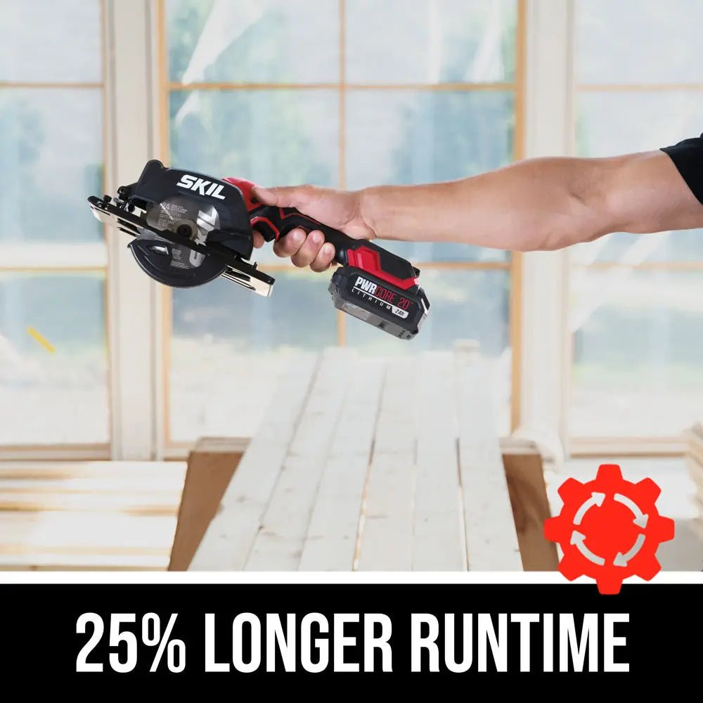 SKIL CR5435B - 00 PWR CORE 20™ 20 - Volt Brushless Cordless 4 - 1/2" Compact Circular Saw (Tool Only) - Fire Protection Parts