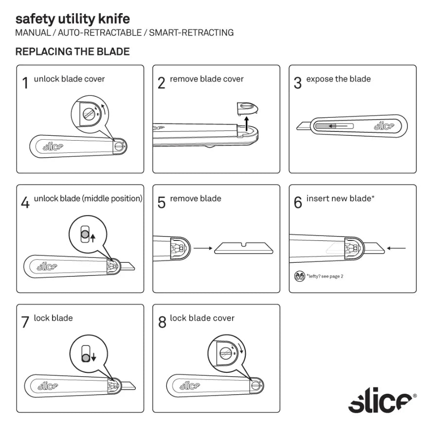 Slice® 10550 Manual Utility Knife - Fire Protection Parts