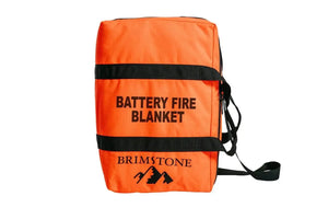 Small Heavy Duty Preventer Li-Ion Fire Blanket 5' x 6' by Brimstone