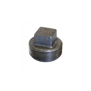 3/4" 316 Stainless Steel Solid Square Head Plug by Quality Pipe Products