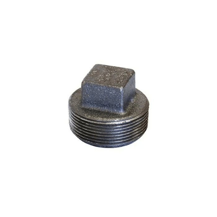 SQUARE HEAD SOLID PLUG - CAST IRON (CI) DOM - Fire Protection Parts