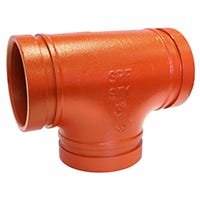 ST1 GROOVED TEE SHORT PATTERN IMP - Fire Protection Parts