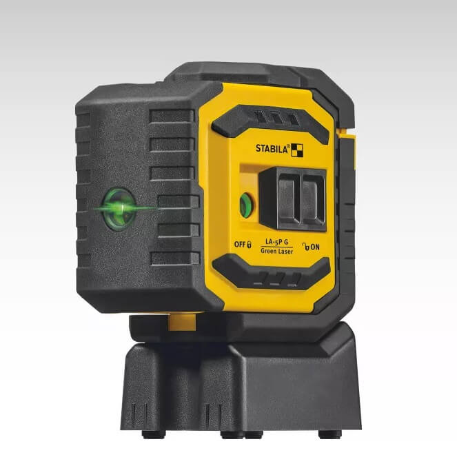 Stabila 03165 LA - 5 PG self - leveling, 5 - Point/Dot GREENBEAM Laser - Fire Protection Parts