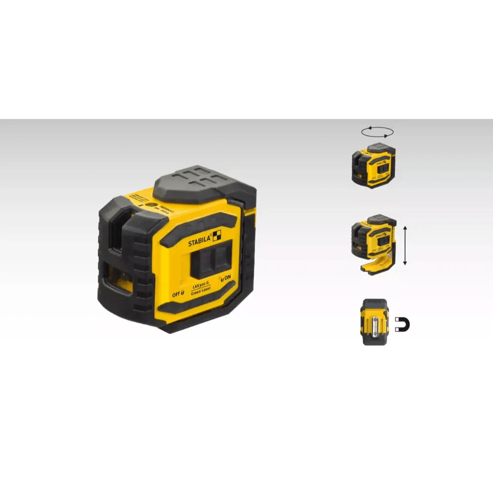 Stabila 03185 LAX 300G Green Beam Line/Dots Laser - Fire Protection Parts