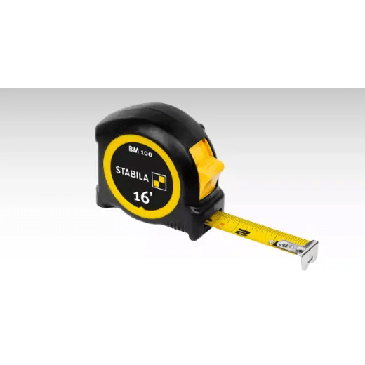 Stabila 30710 10' Compact Tape Measure BM 100, Imperial scale - Fire Protection Parts