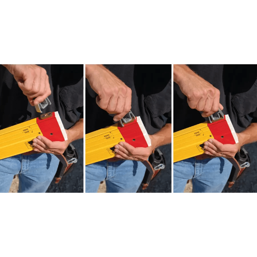 Stabila 35712 7' - 12' Extendable Plate Level w/ Removable Standoffs - Fire Protection Parts