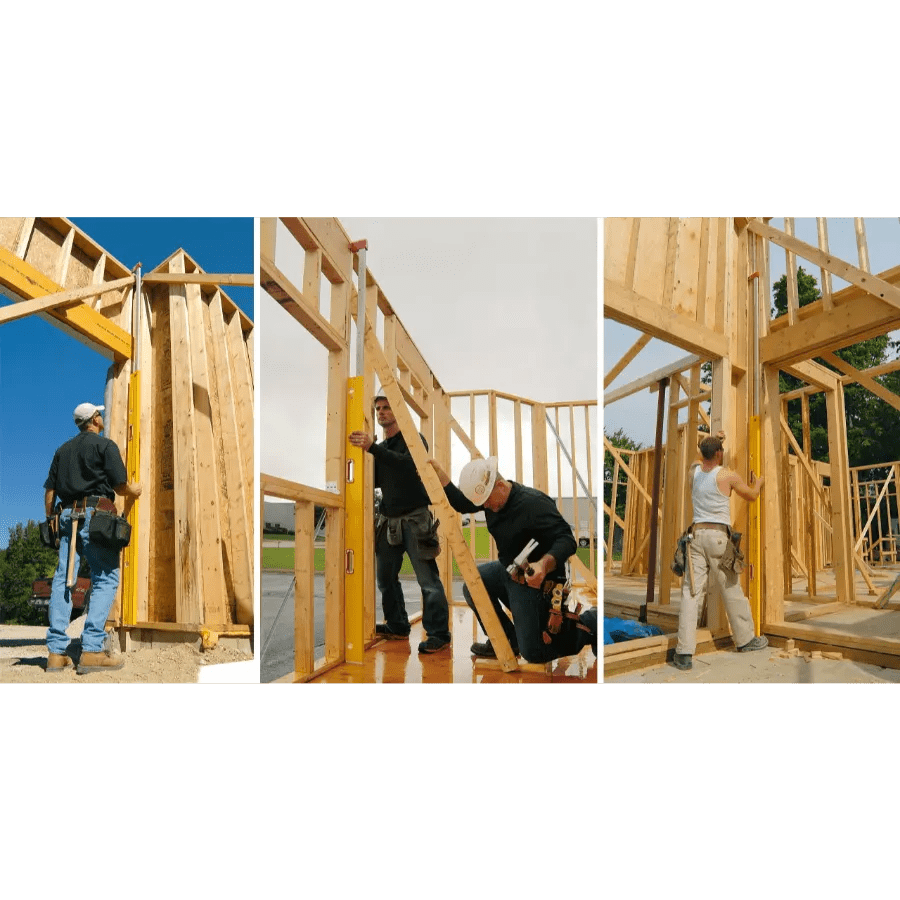 Stabila 35712 7' - 12' Extendable Plate Level w/ Removable Standoffs - Fire Protection Parts