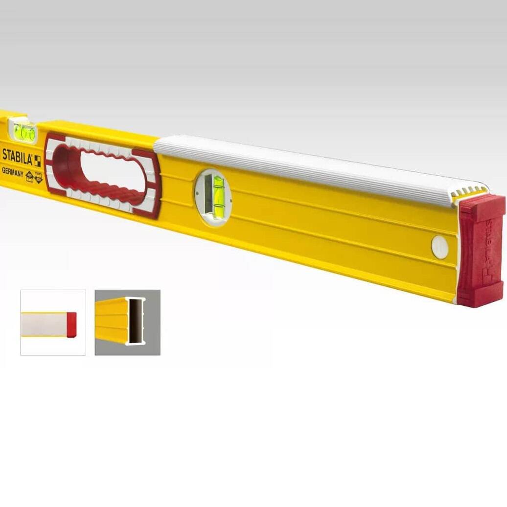 Stabila 48296 Mason 3 Spirit Level Set - 24 inch 48 inch 10 inch Torpedo and Case - Fire Protection Parts