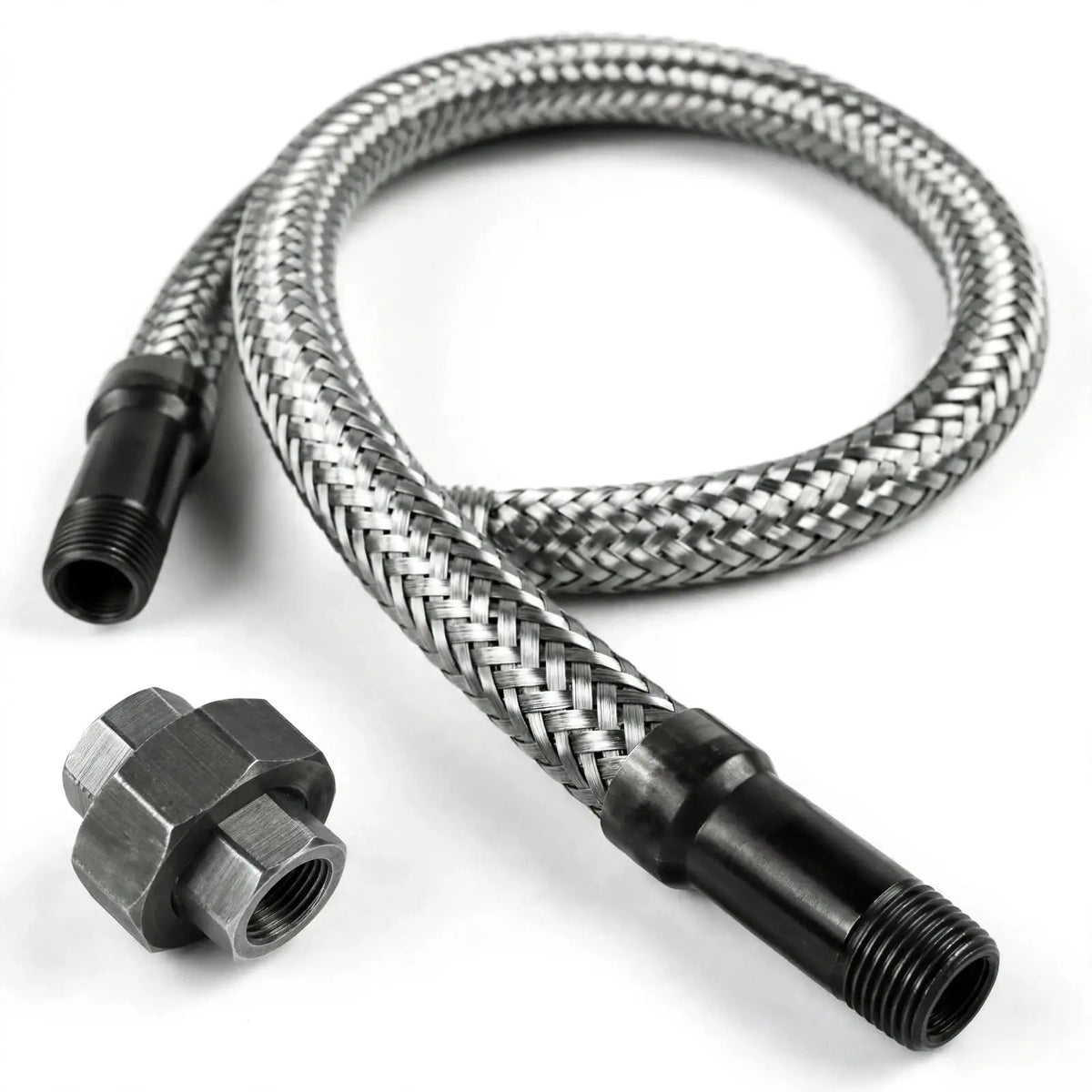 Stainless Steel Flex Hose 1/2" MNPT for Air Compressor