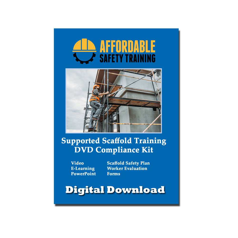 Supported Scaffolding Safety Training Compliance Kit - Fire Protection Parts