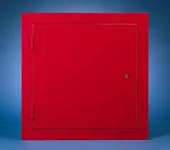 Surface Mount Red Hose Cabinet for Fire Protection Equipment by Potter-Roemer