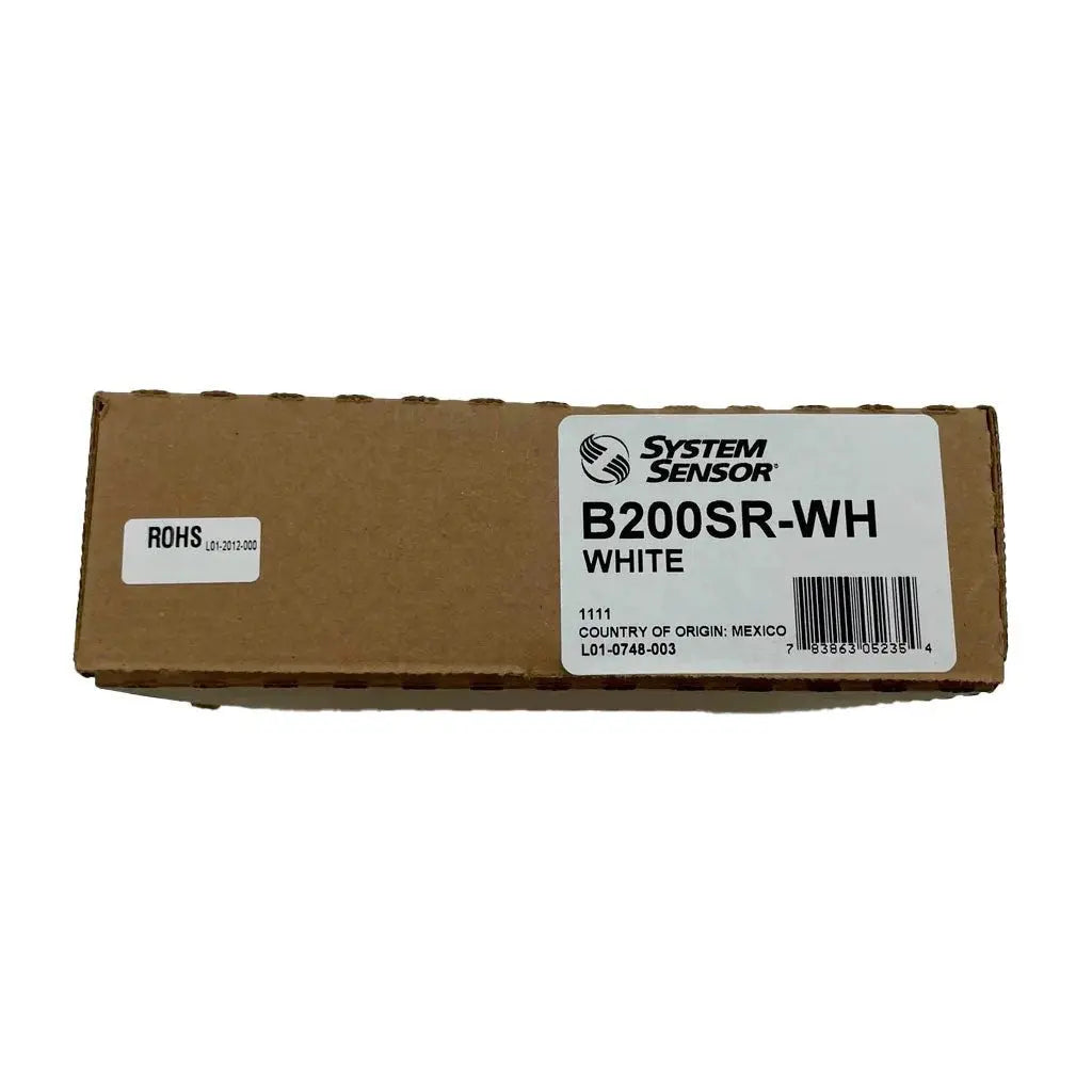 System Sensor B200SR-WH Intelligent Sounder Base by The Fire Alarm Supplier