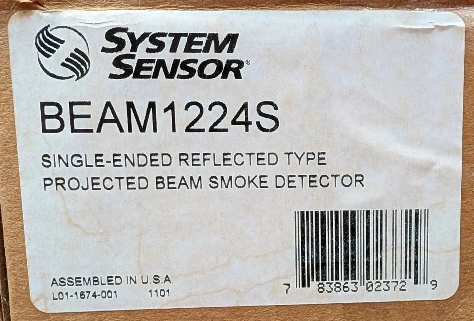 System Sensor BEAM-1224S Reflective Beam Smoke Detector by Fredland Supply Company