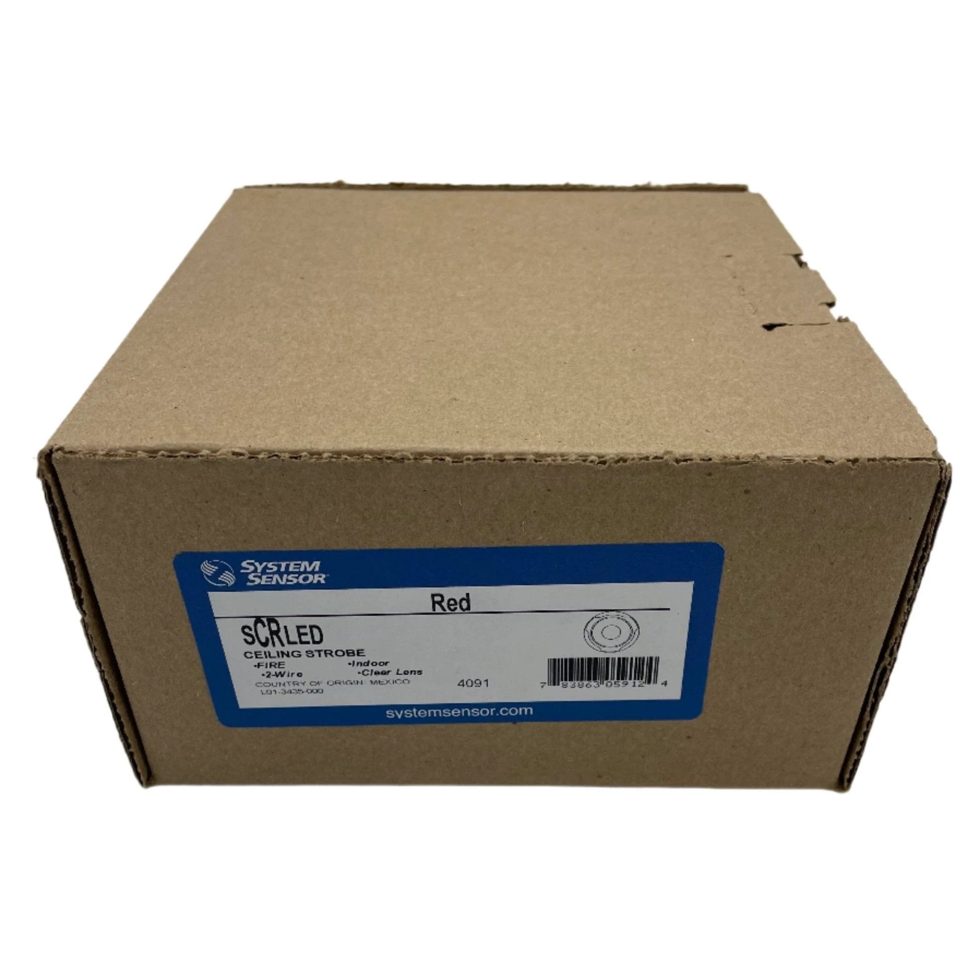 System Sensor SCRLED Ceiling Mount Strobe (Replaces SCRL) by The Fire Alarm Supplier