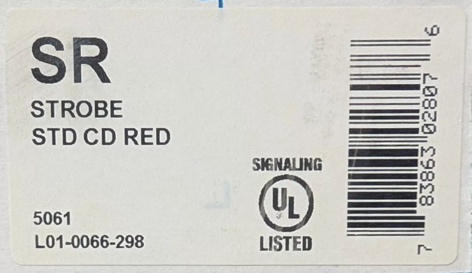 System Sensor SR Wall Strobe - Fire Protection Parts