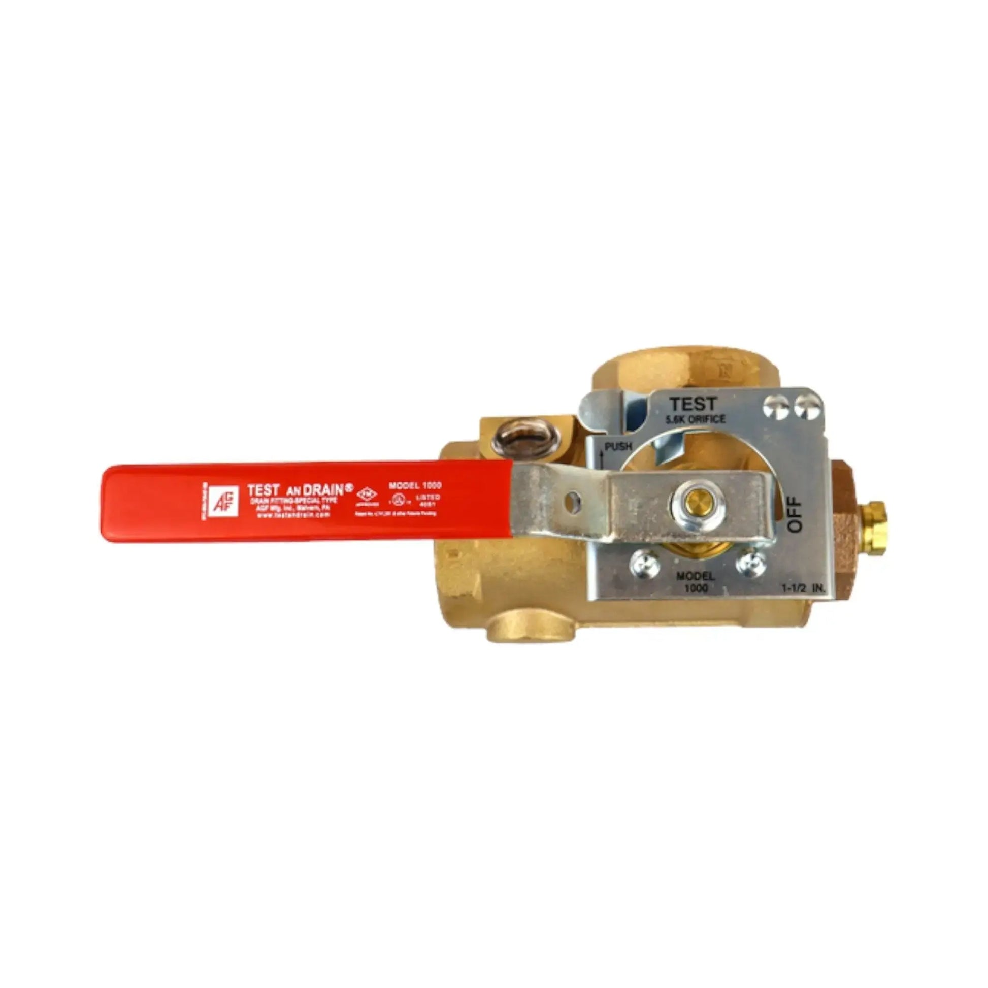 Test and Drain M1000 Compact Fire Sprinkler Valve System by AGF Manufacturing