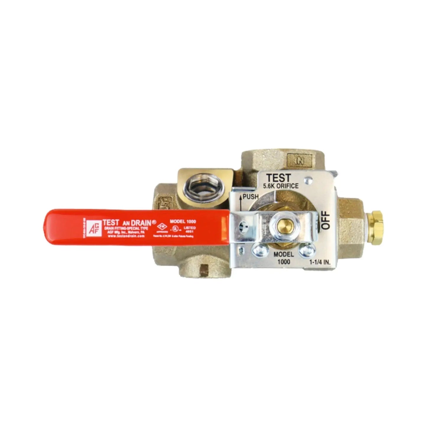 Test and Drain M1000 Compact Fire Sprinkler Valve System by AGF Manufacturing