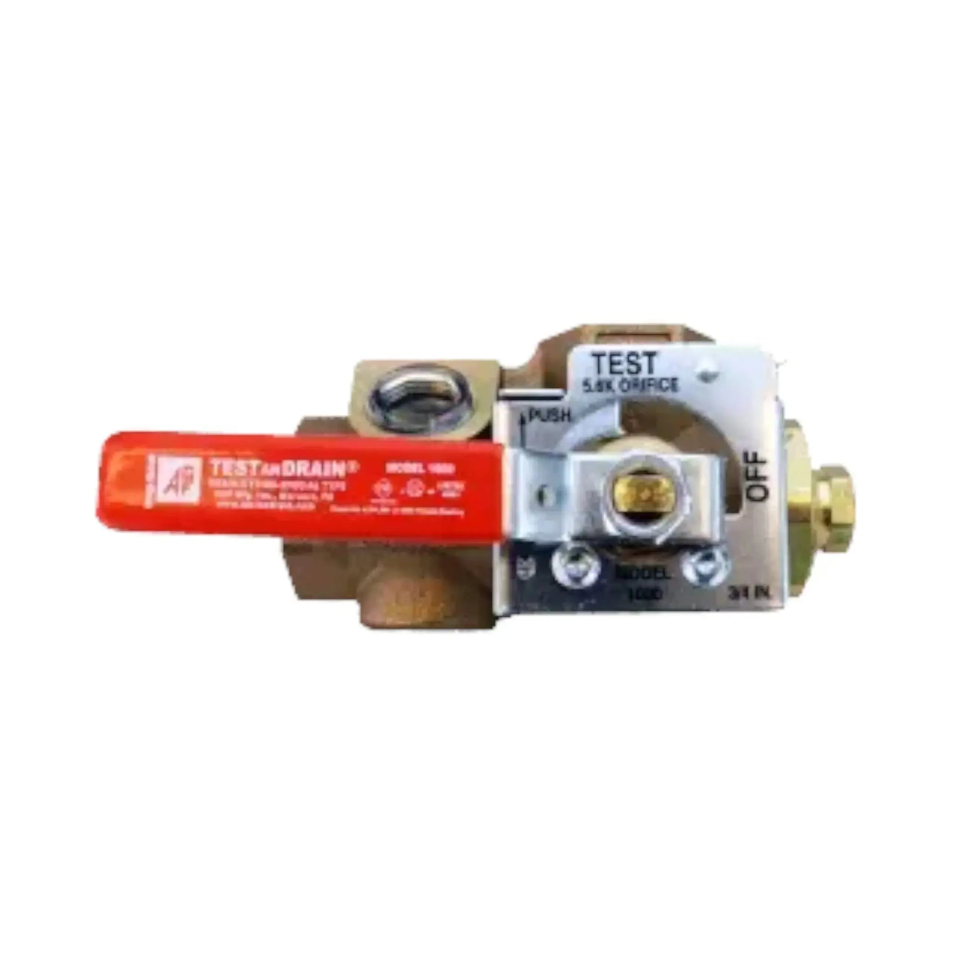 Test and Drain Valve with Pressure Reducing Valve for Fire Sprinkler Systems by AGF Manufacturing by AGF Manufacturing