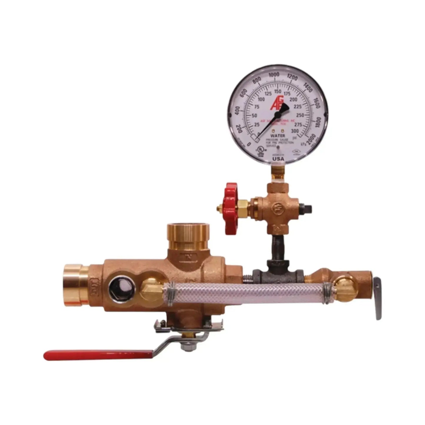 TESTanDRAIN 2511T Ball Valve for Fire Sprinkler System by AGF Manufacturing