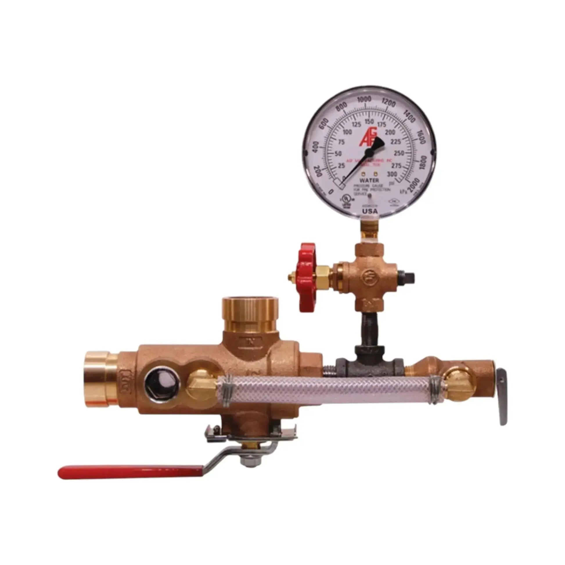 TESTanDRAIN 2511T Ball Valve for Fire Sprinkler System by AGF Manufacturing