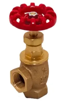 Threaded Bronze Angle Valve for High Pressure Fire Systems by Fire Protection Products Inc