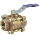 Threaded Bronze Ball Valve 600 PSI 3 Piece by Nibco Inc.