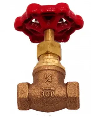 Threaded Bronze Globe Valve for Pressure Control 1/4" to 2" by Fire Protection Products Inc