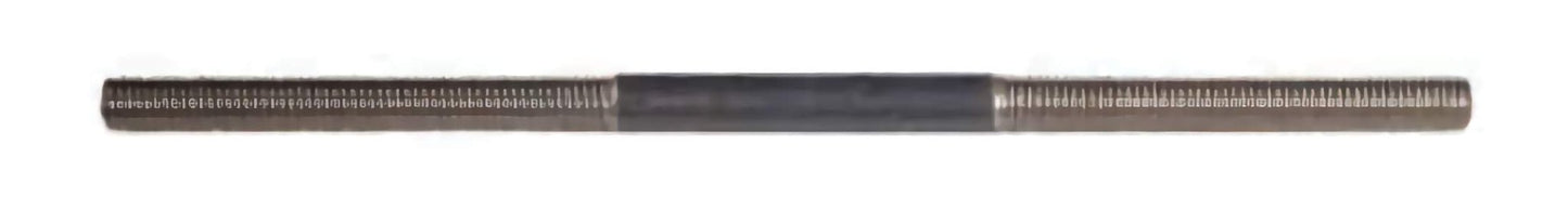 Threaded Rod - Both Ends, 3/8" Zinc-Coated Steel, Durable