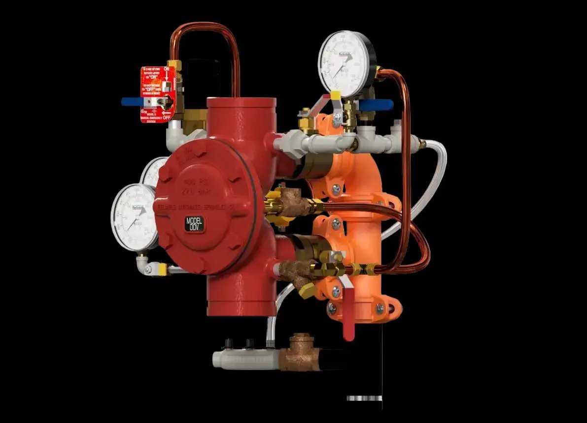 Deluge Valve Electric Trim Fully Assembled 8DDXFEVR by Reliable Sprinkler