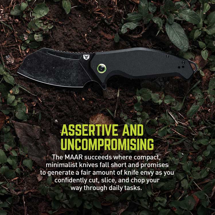 TRUE TRU - FMK - 0007 MAAR Cleaver Flipper Knife - Fire Protection Parts