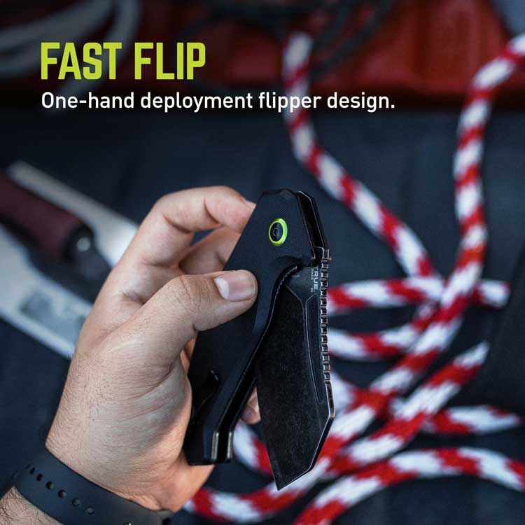 TRUE TRU - FMK - 0007 MAAR Cleaver Flipper Knife - Fire Protection Parts