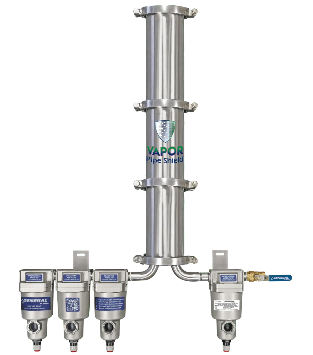 Vapor Pipe Shield For Corrosion-proof Fire Protection System by Fire Protection Parts